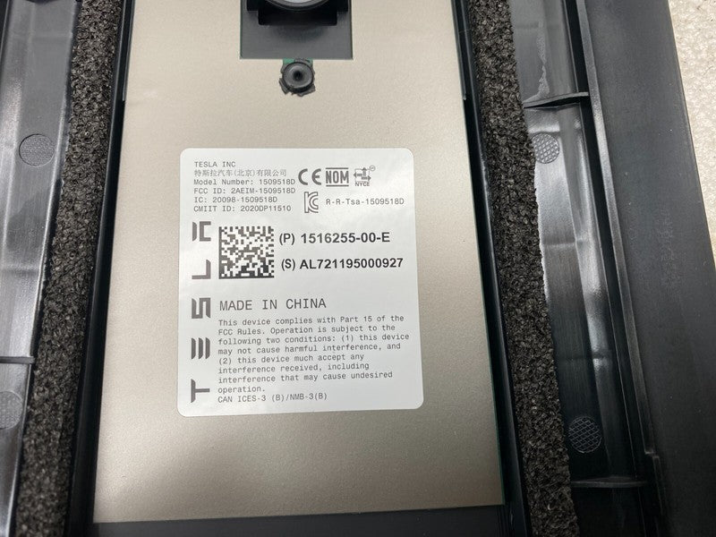 1506885 00 G ⭕ 20-23 Model Y Left Exterior B-Pillar Applique Trim w/ Camera LH 1506885-00-G