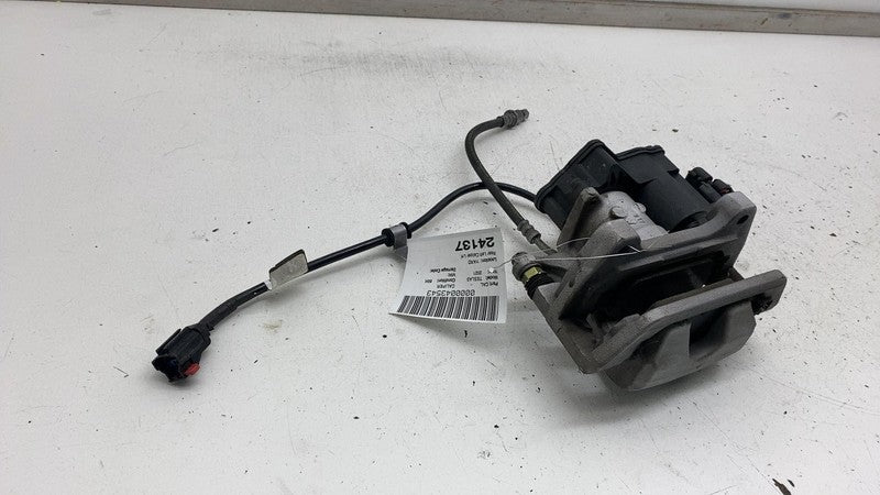 104462300I ⭕ 2017-2025 Tesla Model 3 Rear Left Caliper w/ Brake Line Hose BASE 1044623-00-I