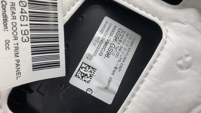 83302-CV960 2022-2024 Kia EV6 Rear Passenger Side Interior Door Panel Trim Cover Right Black