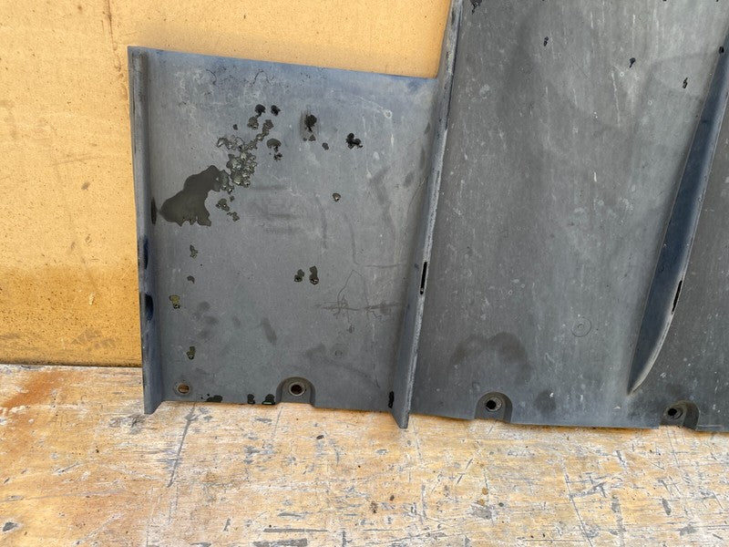 ⭕ 16-20 Model S Rear Bumper Aero Shield Cover Under Body Diffuser 1057