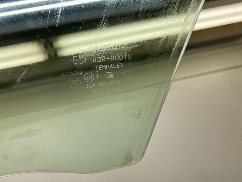 E6 43R-00019 ⭕18-23 Subaru XV Crosstrek Front Passenger Side Door Window Glass Right Assembly