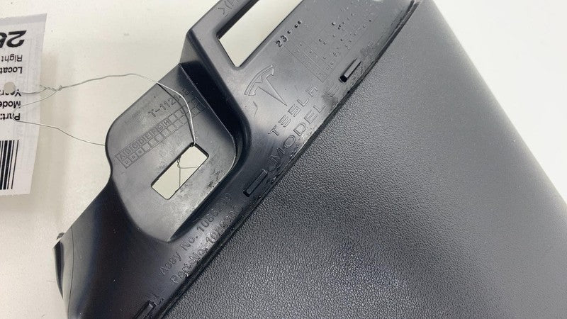 108629900L ⭕ 2017-2023 Tesla Model 3 M3 Right B-Pillar Lower Trim Cover Panel 1086299-00-L