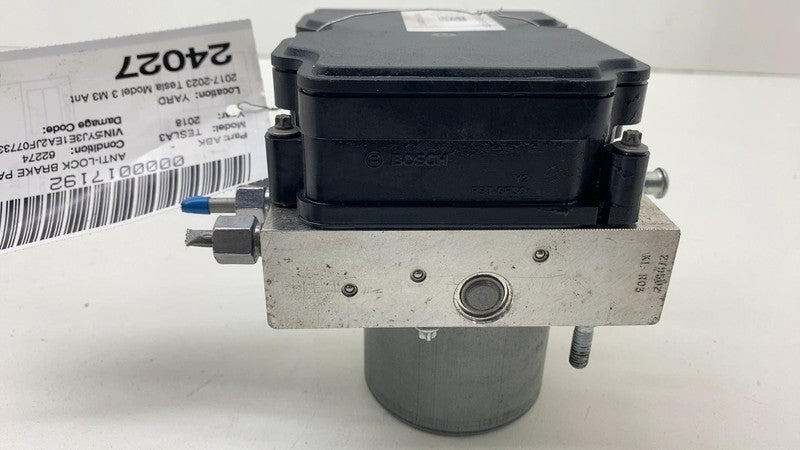 ⭕ 17-23 Tesla Model 3 Anti-Lock Brake System ABS Pump Module Unit 1044