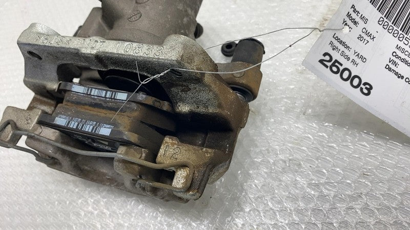 2013-2018 Ford C-Max Rear Passenger Side Caliper w/ Brake Hose Line Right RH FWD