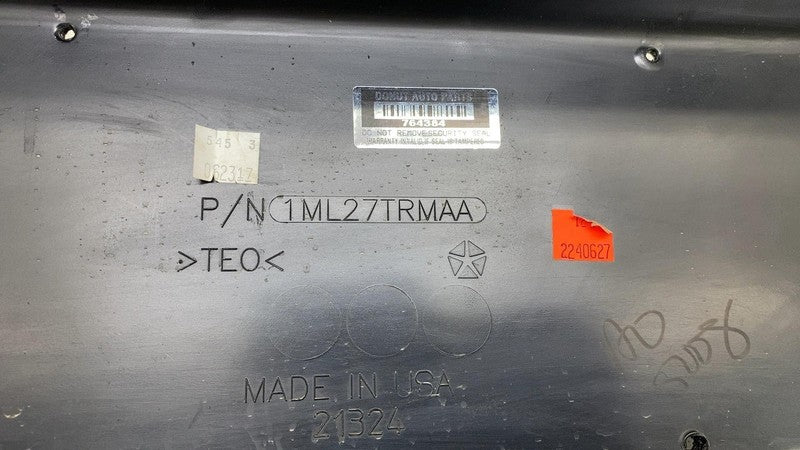 ⭕ 07-18 Jeep Wrangler Front Bumper Center Cover Applique Panel Cover 1