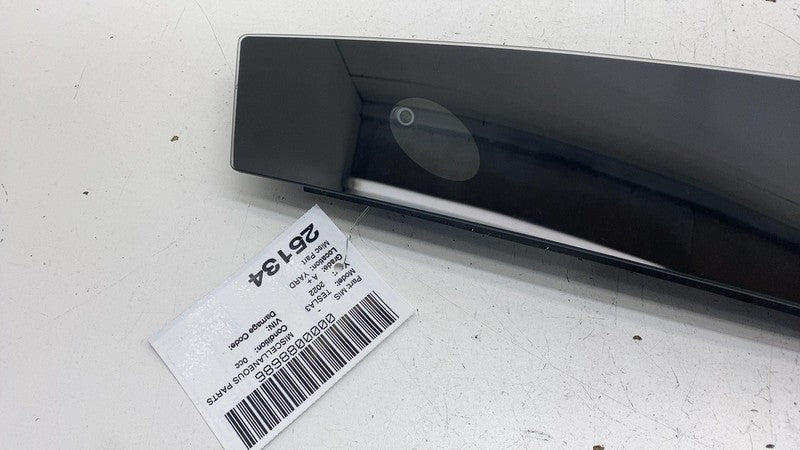 ⭕ 17-23 Model 3 Driver Side B-Pillar Applique Glass w/ Camera Left 110