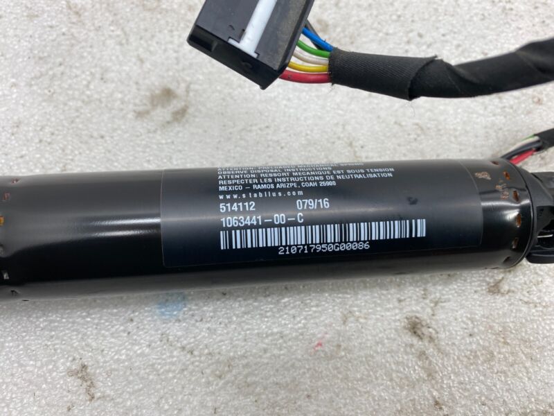 1063441 00 C 2016-2023 Tesla Model X Rear Left or Right Secondary Falcon Door Lift Gas Strut