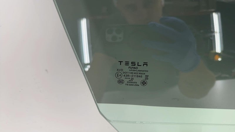⭕ 24-25 Model 3 Front Passenger Highland Door Window Glass Right RH Double Pane
