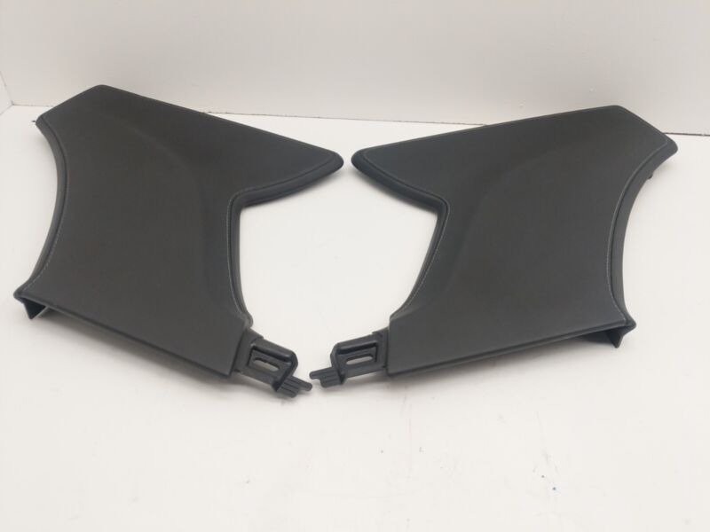 1008228 00 C ⭕ 12-15 Model S PAIR Front Left & Right Upper Center Console Panel 1008228-00-C