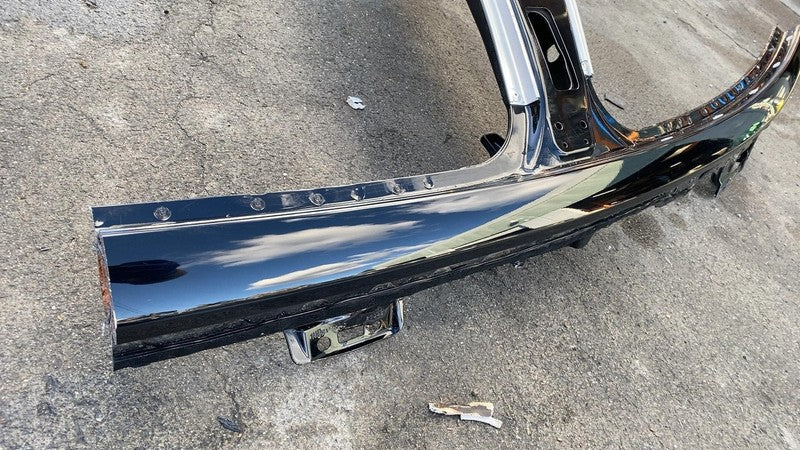 2021-2024 Tesla Model S Driver Side B-Pillar Structural Cutout Left Black - PBSB