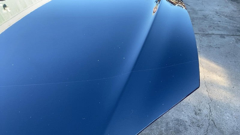 2012-2015 Tesla Model S Front Bonnet Hood Shell Panel w/ Insulation Liner - Blue