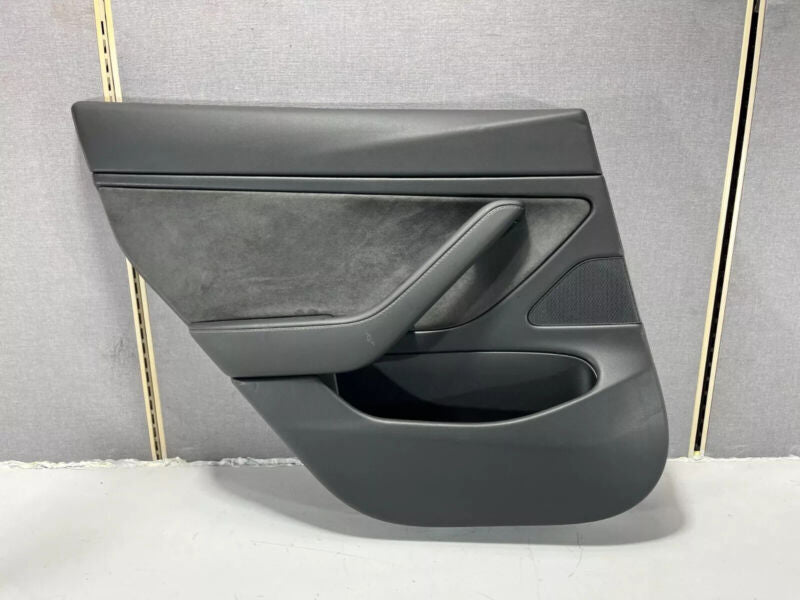 2017-2020 Tesla Model 3 M3 Rear Driver Side Interior Door Panel Trim Card Left