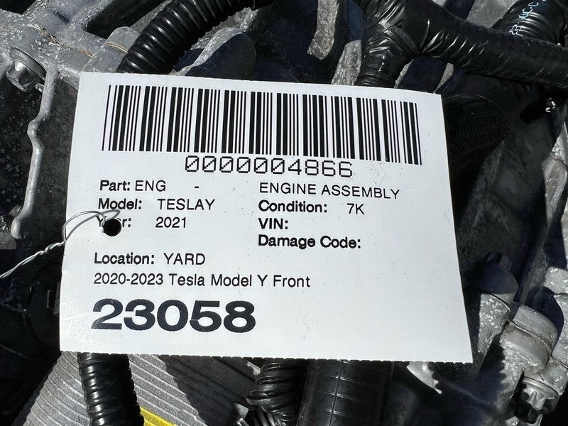 ⭕ 17-23 Tesla Model Y 3 Front Drive Unit Engine Electric Motor *7k* 11