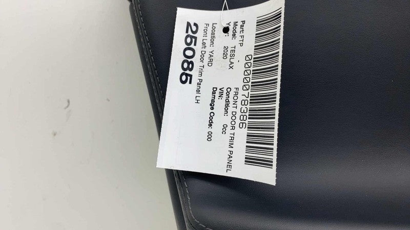 1055327-21-M ⭕ 16-20 Model X Front Driver Side Door Panel Trim Card Cover Left 1055327-21-M