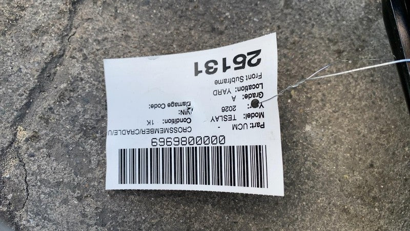 ⭕ 20-26 Model Y Front Subframe Crossmember Cradle w/ Stabilizer AWD 10