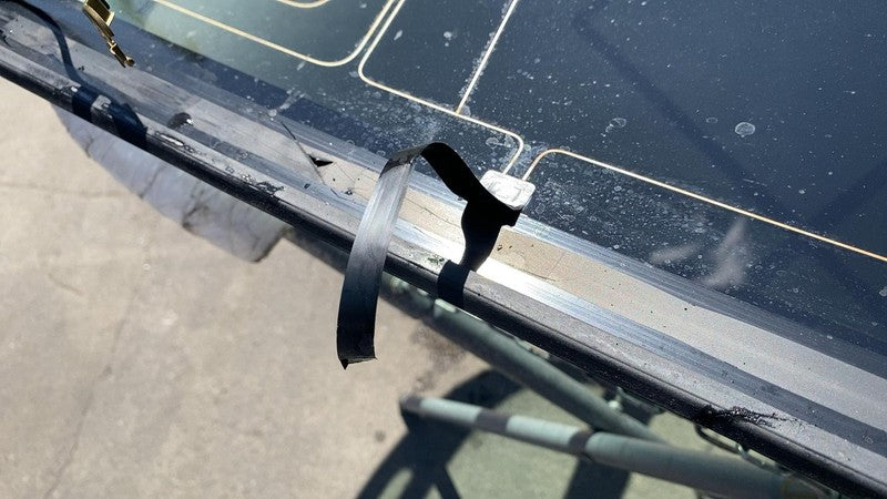 ⭕ 17-20 Model 3 M3 Rear Trunk Panoramic Backlite Glass Back Section 14