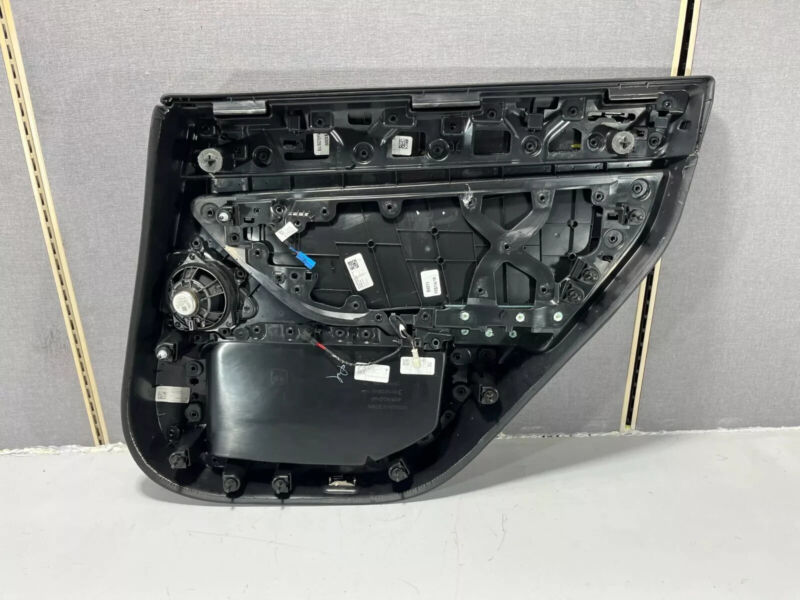 2017-2020 Tesla Model 3 M3 Rear Driver Side Interior Door Panel Trim Card Left