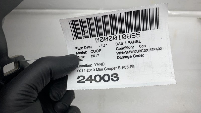 2014-2019 Mini Cooper F55 F56 F57 Dashboard Panel Trim Dash Cover Assembly Cream