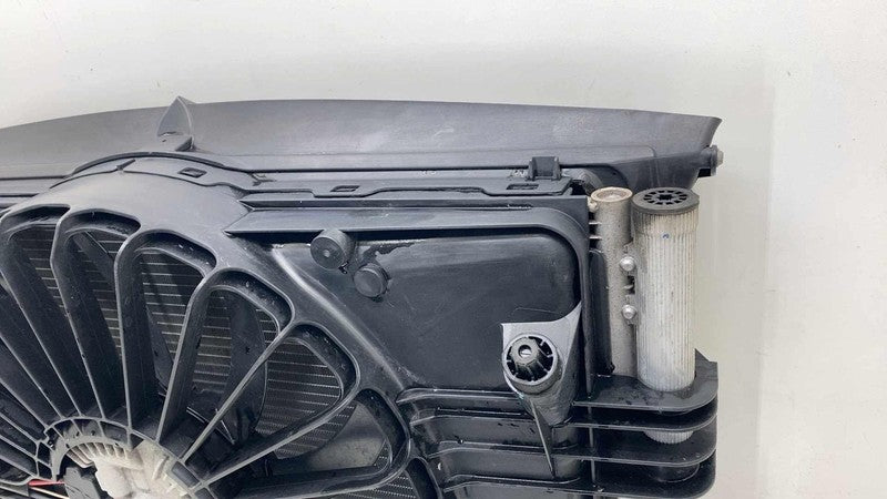 ⭕ 16-20 Tesla Model X Radiator Cooling Fan Condenser Active Louvre 103