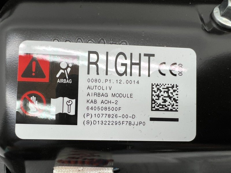 ⭕ 17-23 Model 3 Y Passenger Lower Knee Safety Airbag Module Right 1077