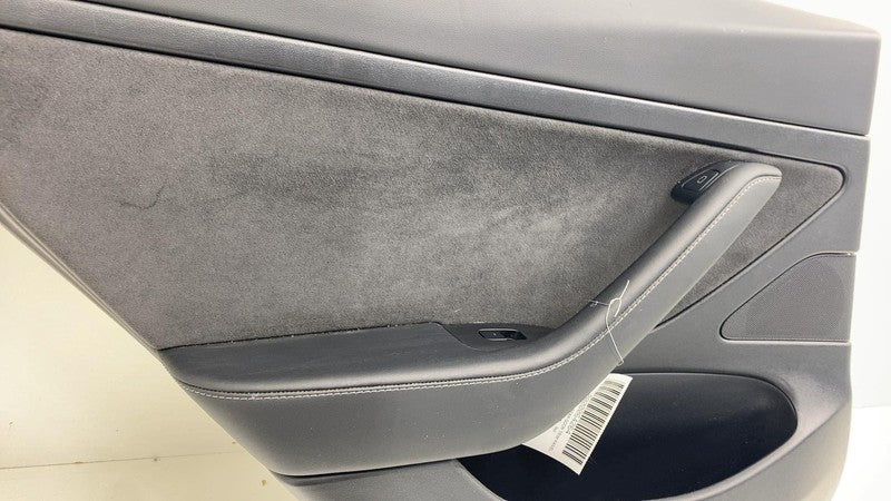 1514770-23-B ⭕ 21-23 Model 3 Rear Driver Side Interior Door Panel Trim Card Left 1514770-23-B