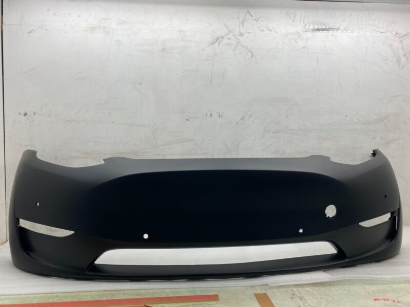 2020 2021 2022 Tesla Model Y MY Front Bumper Cover w/ Park Sensor Hole Assy