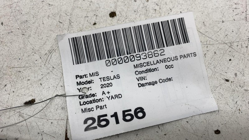 ⭕ 12-20 Model S MS Front Right Door Latch Actuator w/ Release Cable 60