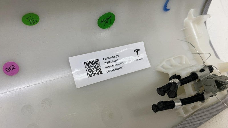 ⭕24-25 Model 3 Left & Right Side Upper Rail Trim Cover 1771856-10-F/17