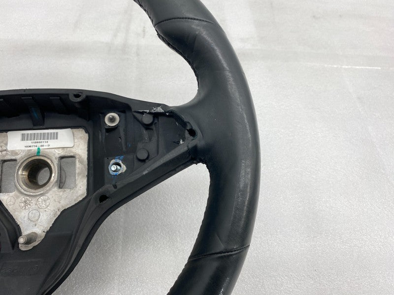 1036774-00-C ⭕ 2012-2020 Tesla Model S X Driver Steering Wheel Black Assembly 1036774-00-D