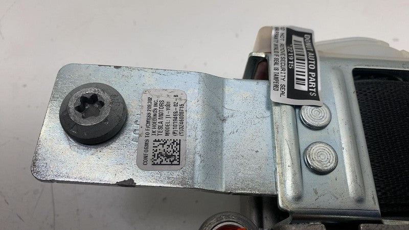 ⭕ 2012-2020 Tesla Model S Front Right 1st Row Seat Belt & Retractor 10