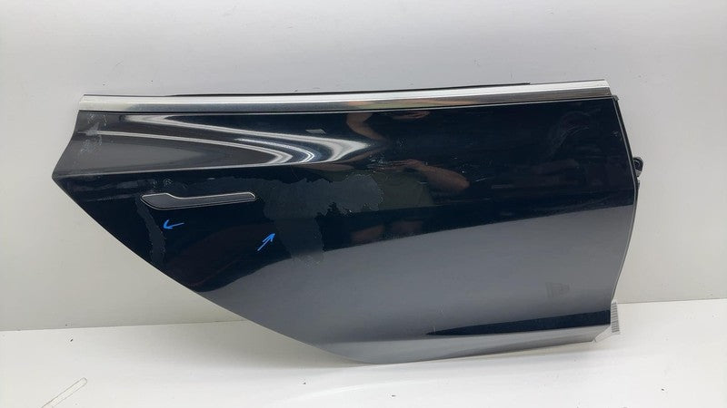 ⭕ 2017-2020 Tesla Model 3 Rear Passenger Side Door Shell Panel Right Black PBSB