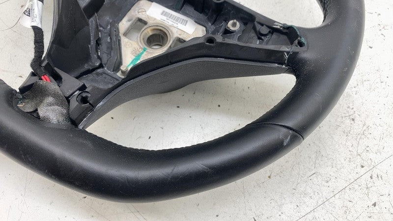 ⭕ 2012-2020 Tesla Model S X Front Driver Steering Wheel Black Leather