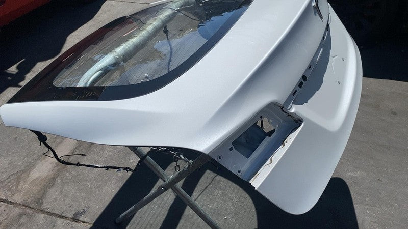⭕ 16-20 Model S MS Rear Tailgate Panel w/ Liftgate Glass White PPSW 60