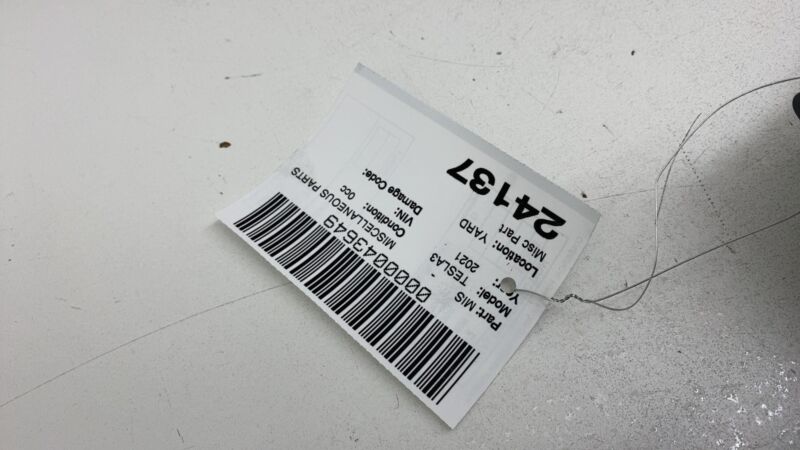 162149300A ⭕ 17-23 Tesla Model 3 Y Front Dashboard Decor Instrument Panel Trim 1621493-00-A