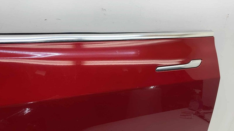 ⭕ 2017-2020 Tesla Model 3 M3 Front Driver Side Door Shell Panel Left LH Red PPMR