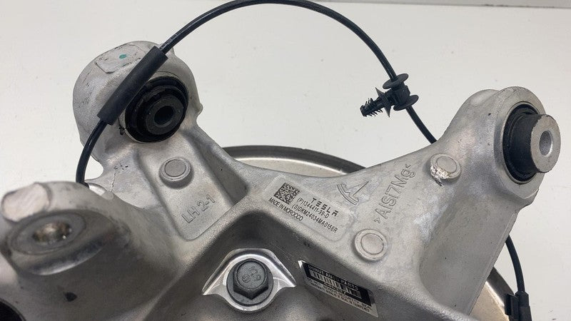 ⭕ 24-25 Model 3 M3 Rear Left Spindle Knuckle Hub & Dust Shield RWD 134