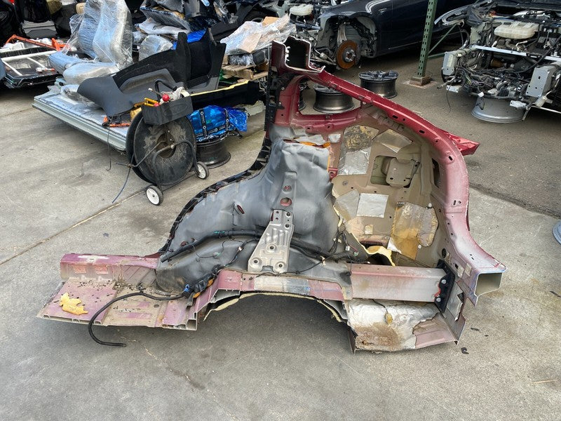 ⭕ 2016-2020 Tesla Model X Rear Right Quarter Fender Structural Frame Cut Out Red