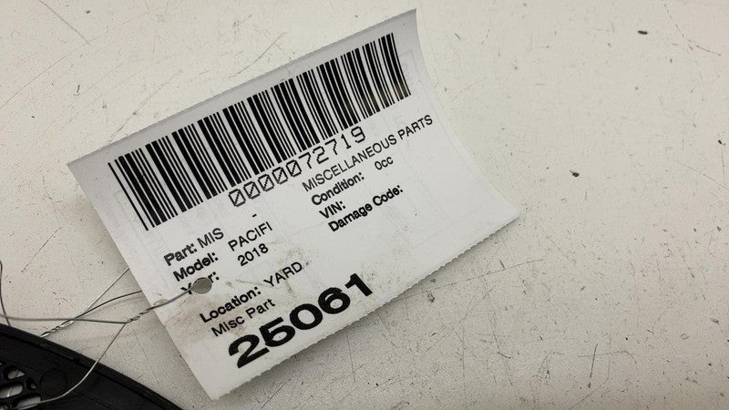 6DB40DX9AE ⭕ 17-25 Chrysler Pacifica Rear Right Quarter Trim Bolster Cover Panel 6DB40DX9AE