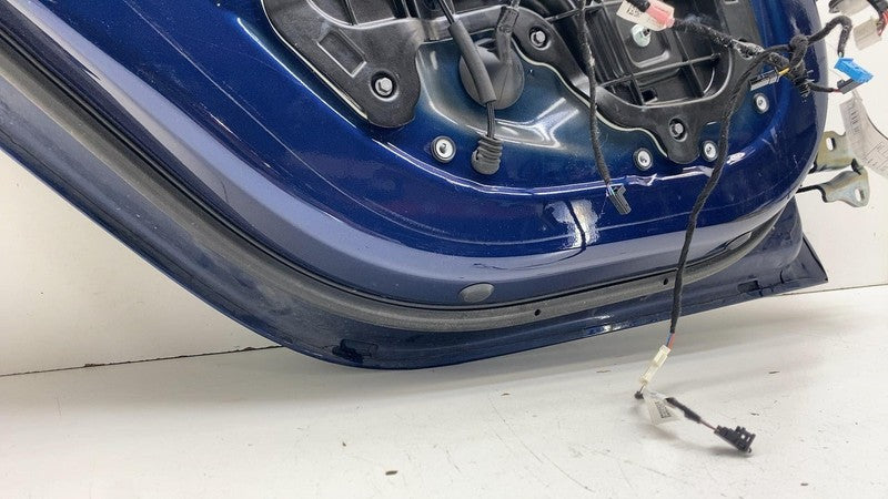 ⭕ 2017-2020 Tesla Model 3 M3 Rear Driver Side Door Shell Panel Left LH Blue PPSB