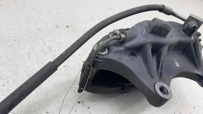 2012-2020 Tesla Model S MS Front Driver Side Caliper w/ Brake Hose Line Left OEM