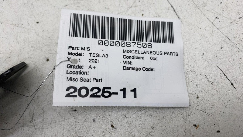 ⭕ 17-23 Model 3 Front Passenger Side Seat Rail Track Section Right 110