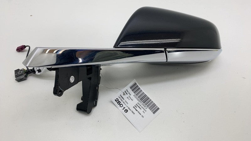1041317 00 A 2012-2015 Tesla Model S Driver Exterior Rear View Door Mirror Left LH Black PBSB