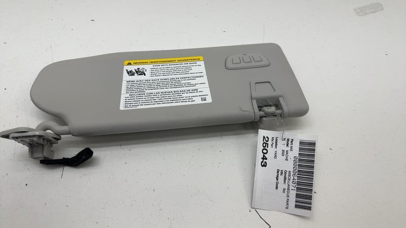 ⭕ 21-24 Ford Mustang Mach-E Front Driver Side Windshield Sun Visor Sunvisor Left