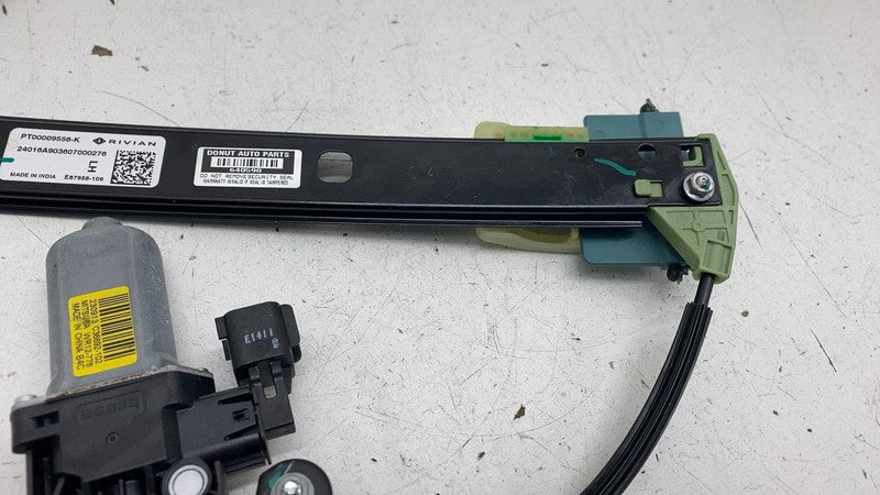 ⭕ 2022-2025 Rivian R1S Rear Driver Side Window Regulator Motor Left PT