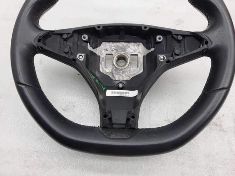 2012-2020 Tesla Model S X Driver Steering Wheel Black Assembly 1005279-00-D OEM