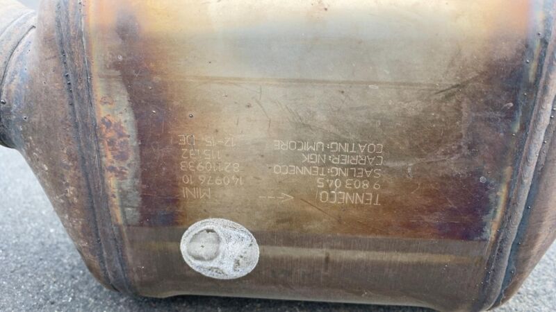 9807030 ⭕ 2011-2016 Mini Cooper Countryman S Exhaust Muffler Complete Assembly 9807030