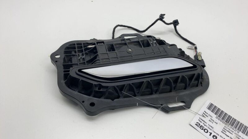 2012-2015 Tesla Model S MS Rear Passenger Side Exterior Door Handle Outer Right