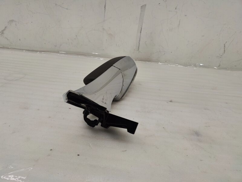 104131700E 2016-2020 Tesla Model S MS Left Exterior Rear View Door Mirror LH Silver (WRAP)