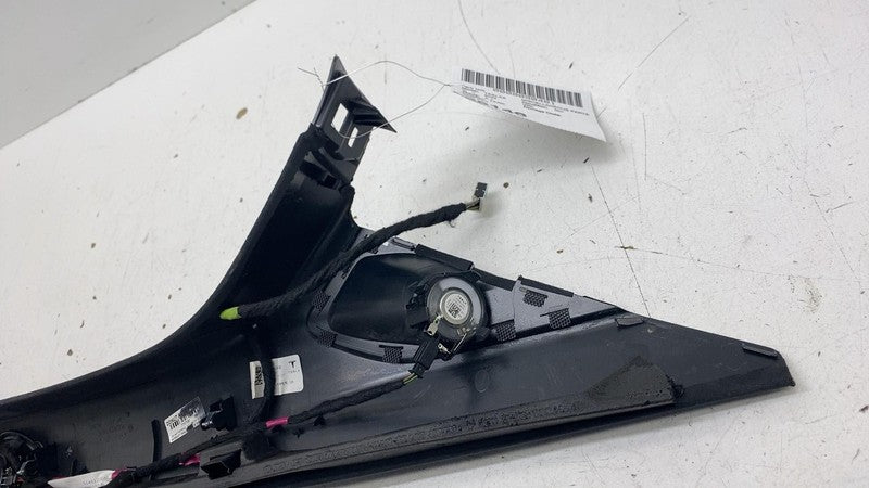 ⭕ 2021-2025 Model X Front Left Windshield A-Pillar Upper Trim Cover 16