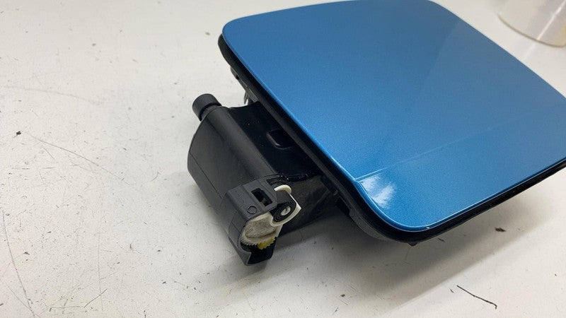 67010301 ⭕ 2018 BMW i3 I01 Charging Socket Port Door Cap Cover Assembly Blue C01 7335767